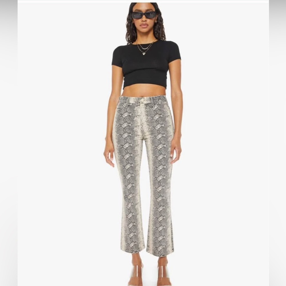 Mother denim hustler boa jeans